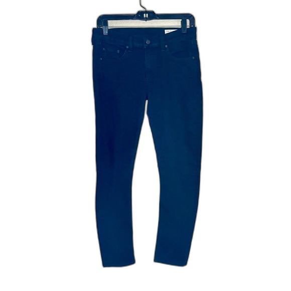 Rag & Bone Mid Rise Ankle Skinny Jeans Size 27 Liberty Black - Picture 1 of 9